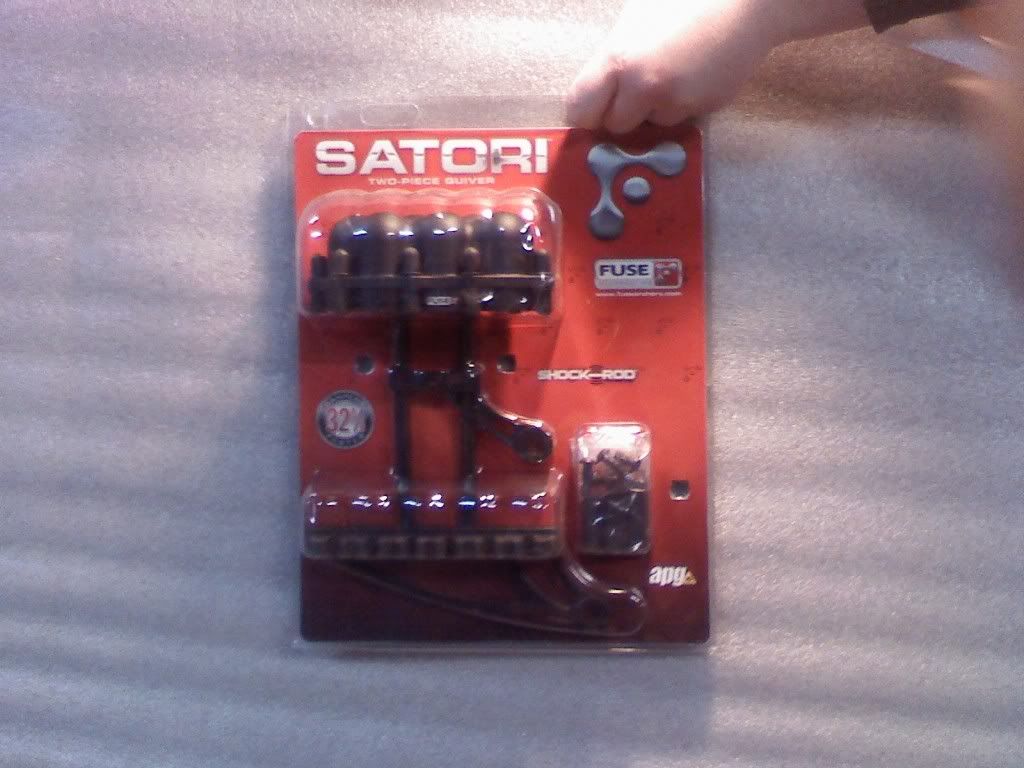 Fuse Satori 2 Piece 6 Arrow Quiver Archery Addix